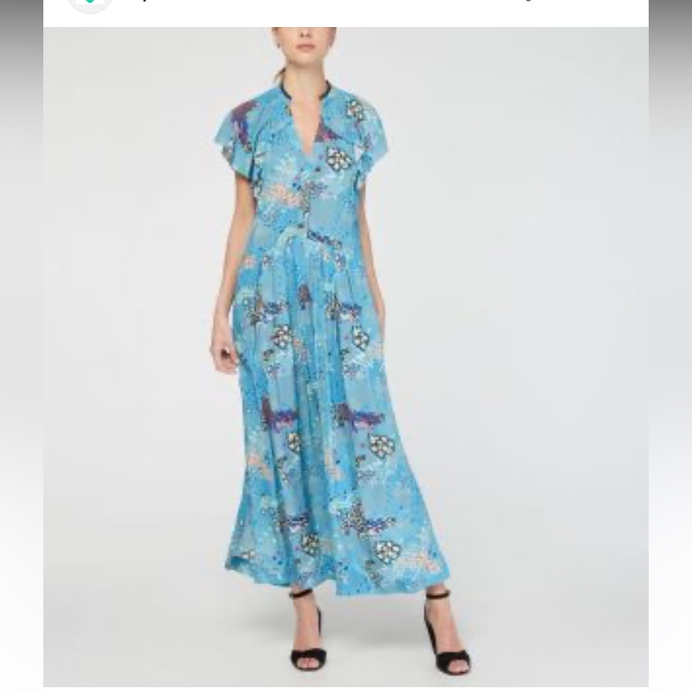 Zadig & Voltaire Ruskie Glam Rock Long Dress L